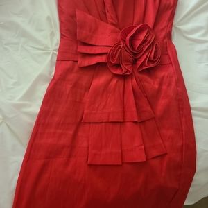 Red Mini dress with Bow